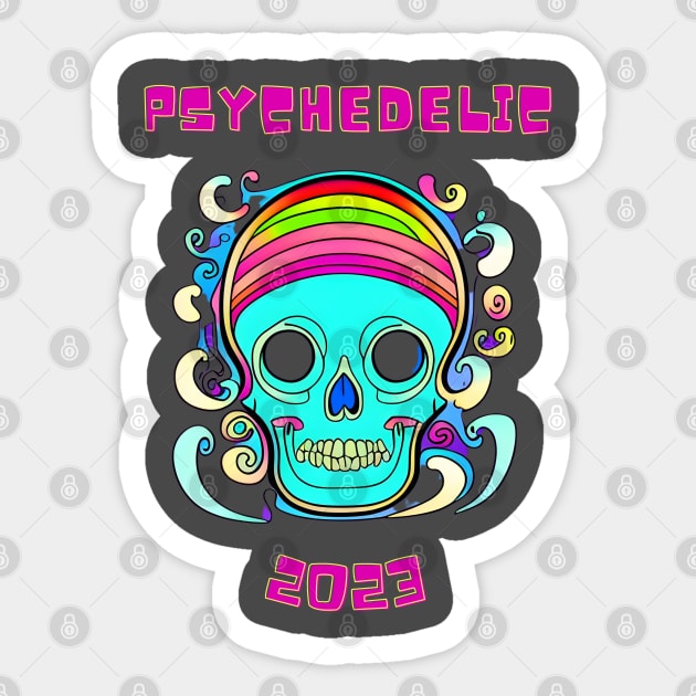 Psycodelic 2023 Sticker by BakterjaWorkshop